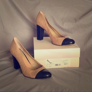 Ann Taylor • Shailly Quilted Block Heel • New